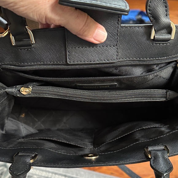 Michael Kors Black Satchel Bag - Picture 9 of 11